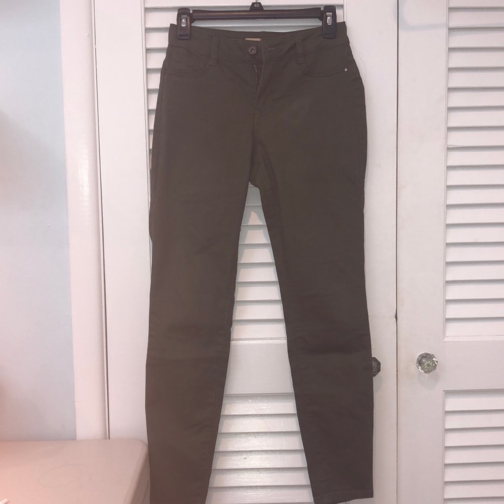 Army green pants